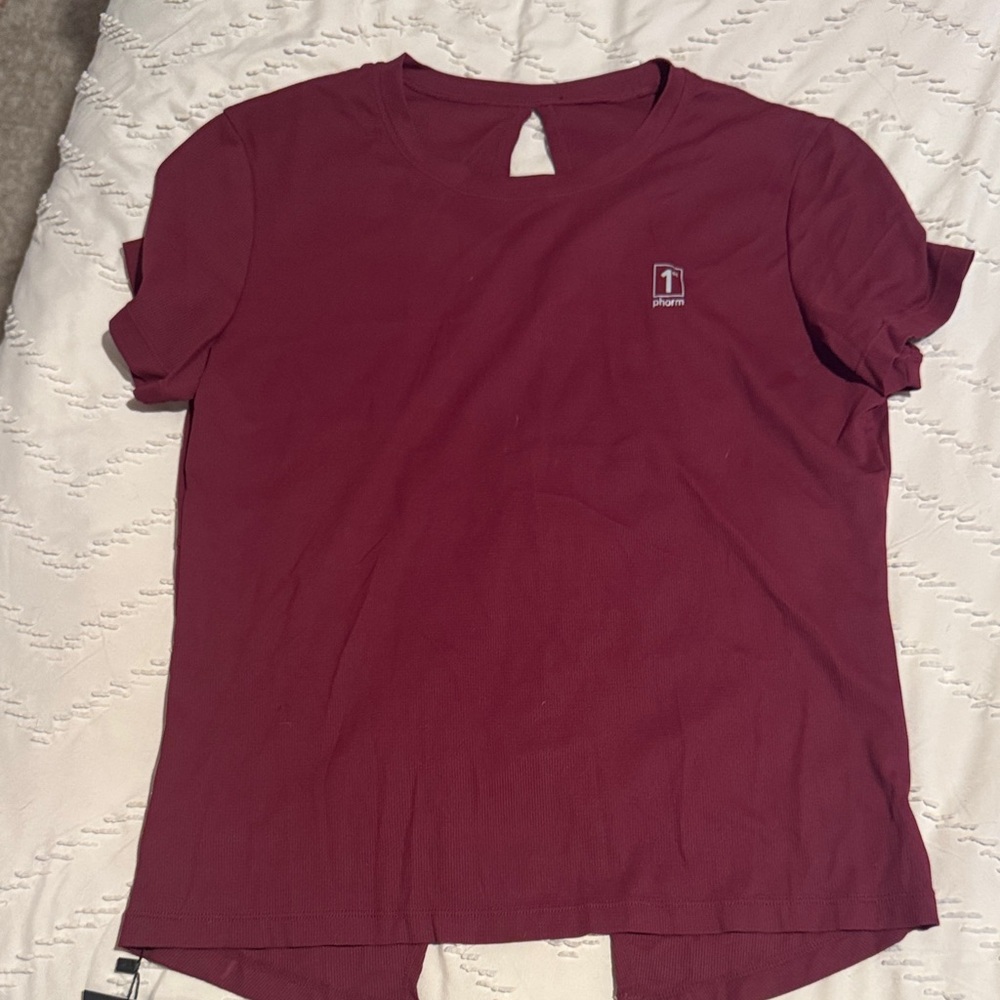 Maroon Short Sleeve Tee